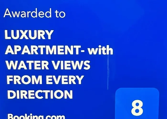 Luxury Apartment- With Water Views From Every Direction
