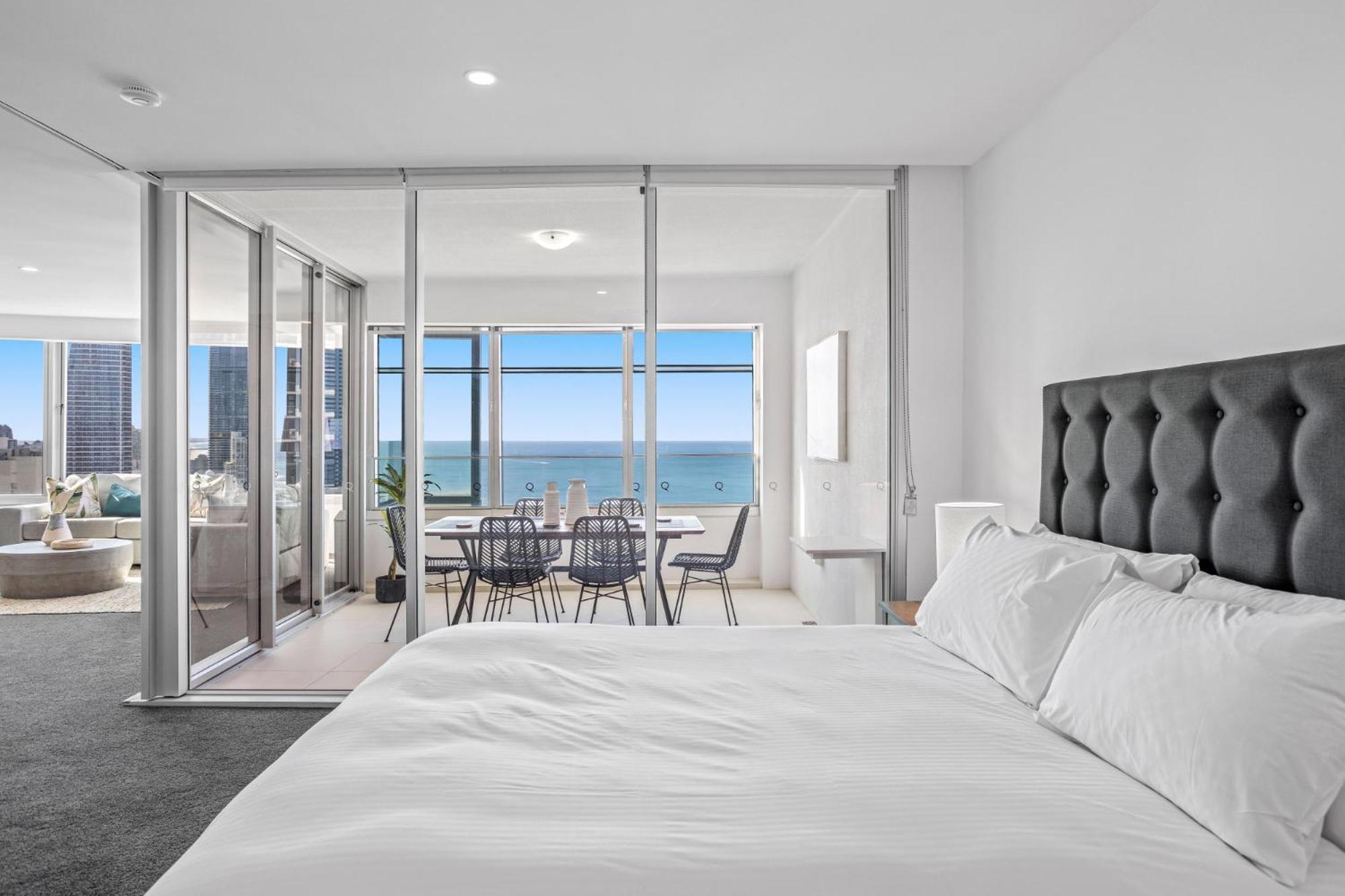 Apartment Oceanview 2-bed With Pool, Sauna, Gym & Parking Gold Coast