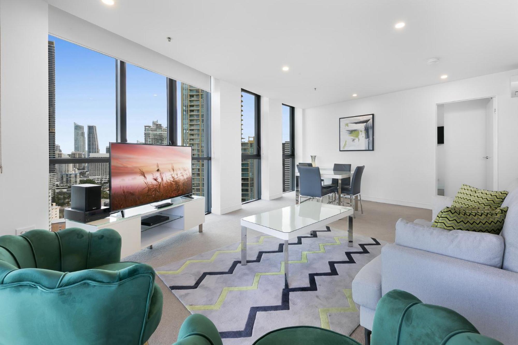 Apartamento Wonderful 2-bed With Pool, Gym & Scenic Views Gold Coast
