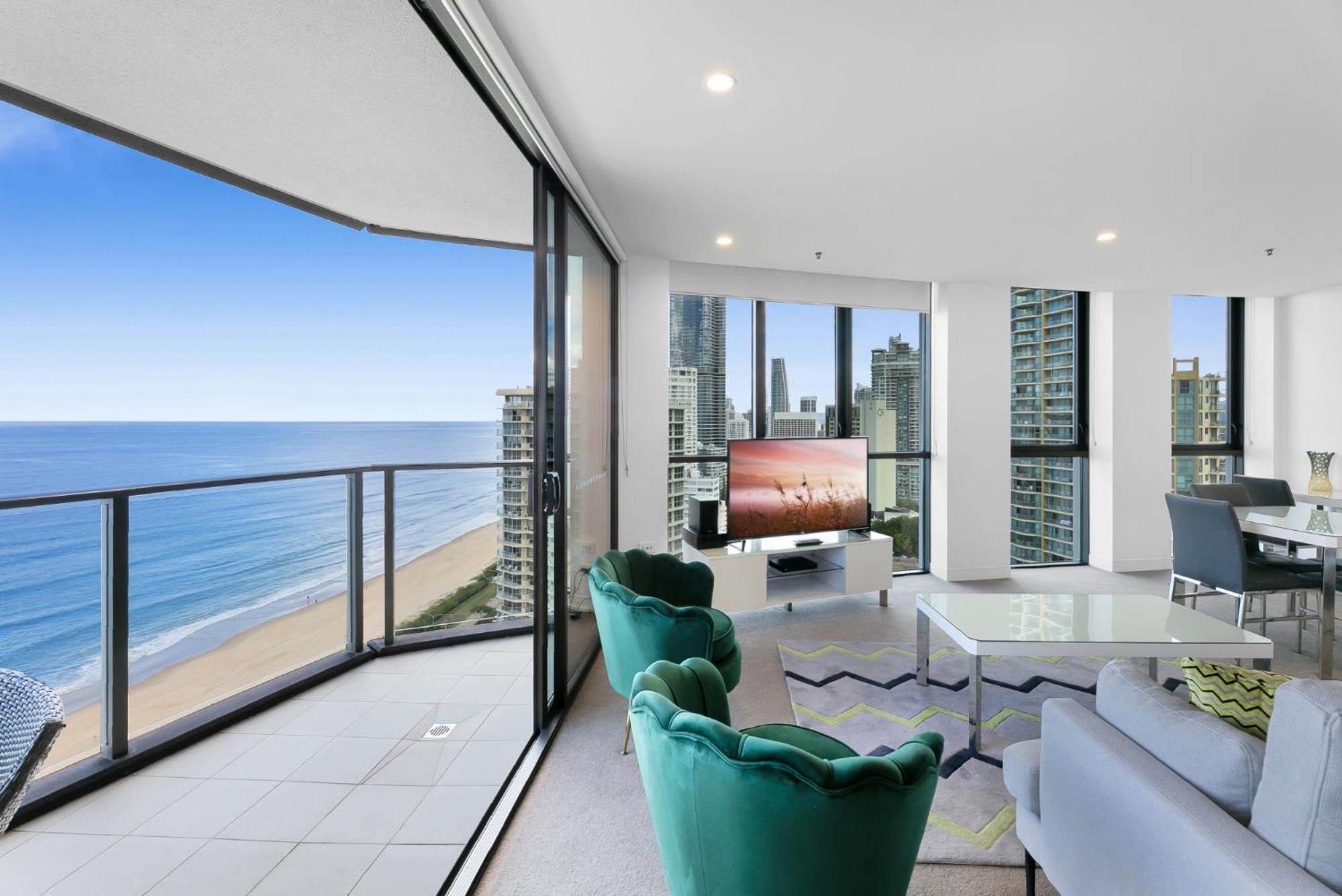 Apartamento Wonderful 2-bed With Pool, Gym & Scenic Views