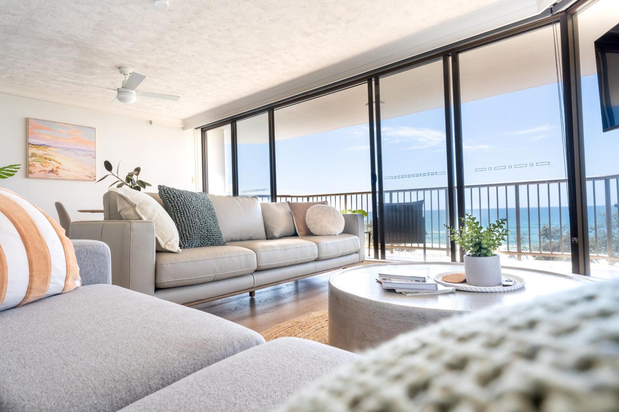 Apartment New! Beachfront Bliss 2 Bed 2 Bath Stunning Ocean Views Gold Coast