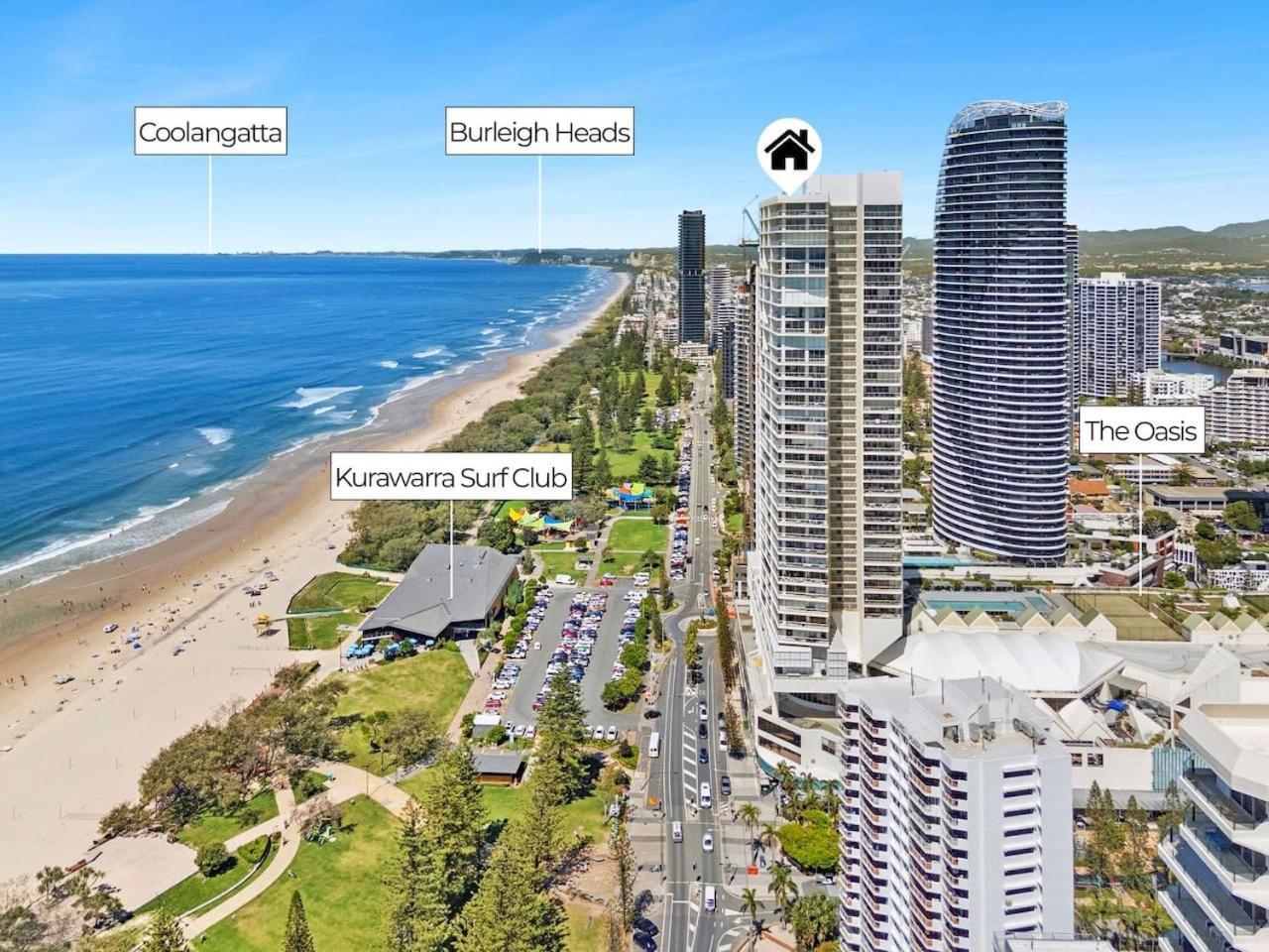 Apartamento Mels Place - Stunning 3 Bed Getaway And Ocean Views Gold Coast