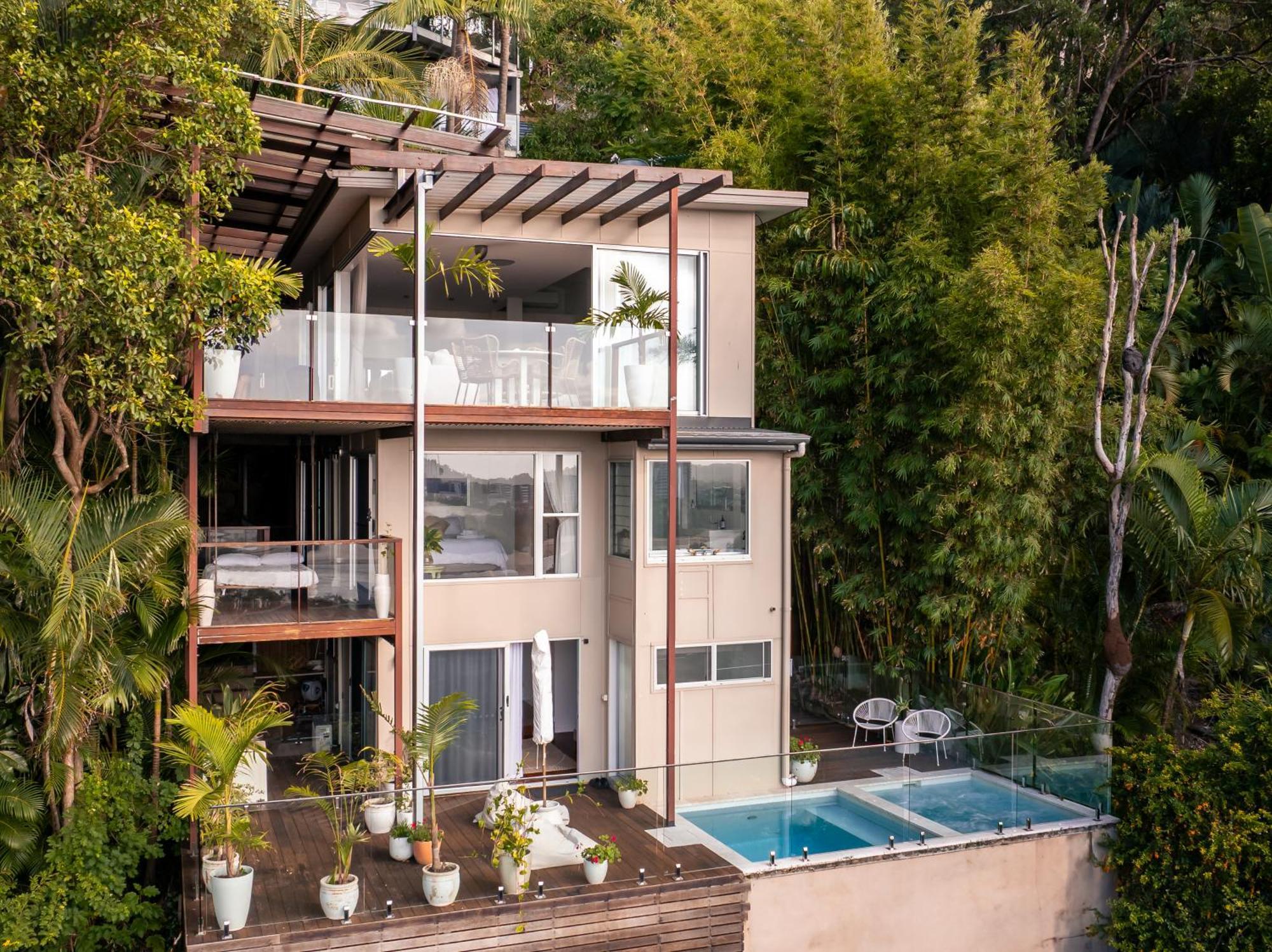 The Currumbin Treehouse - Sauna Icebath Floattank Pool Villa Gold Coast