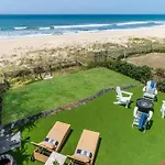 Absolute Beachfront Family Size Home