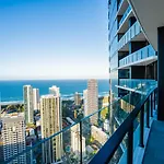 Luxurious 2 Bedroom Apartment In Broadbeach Gold Coast Casino High Floor Ocean View - Gc42