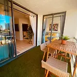 New Modern Deco\' Apartment, With View, Pool, Spa And Sauna