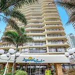 Sky High Beachside Balcony Panorama At Surfers