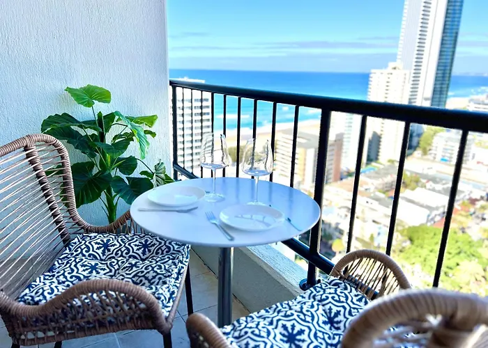 Top Level Ocean View Oasis With 3 Beds