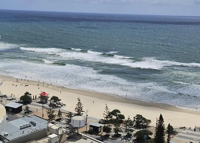 Surfers Paradise Absolute Beachfront With Views, High Level 1Br Apt - Ideal For Couples Or 2 Ppl Travelling Together