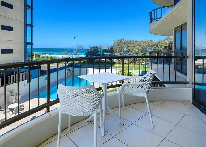 Beachside 1 Bdr Ocean View Apartment Broadbeach
