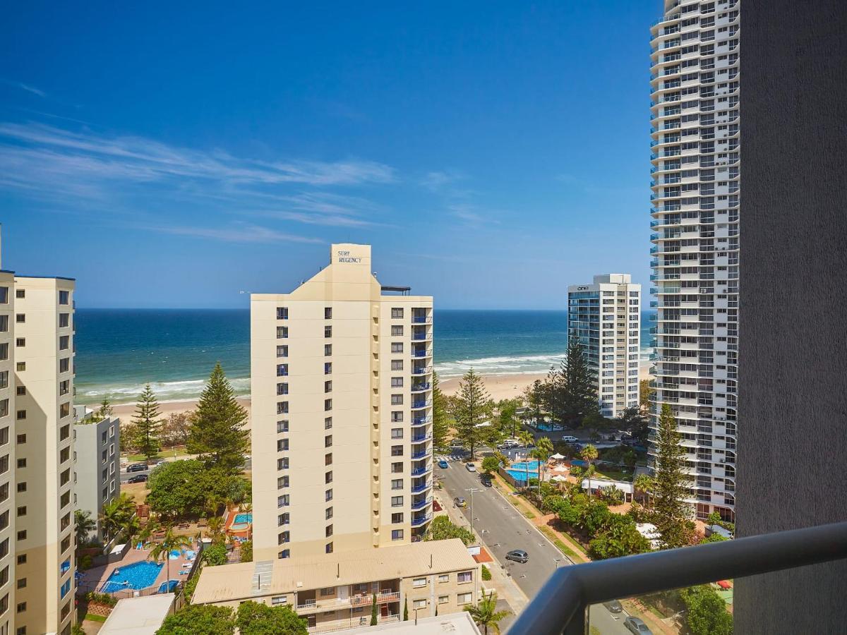 Skyline And Beach View With King Bed Studio In Gold Coast