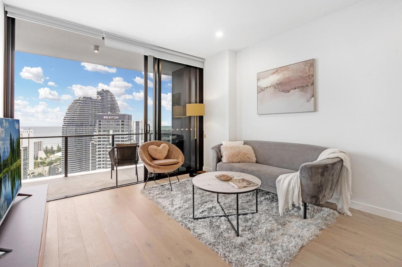 Lamour Ocean View I In Casino Broadbeach - Free Parking-195cm Apartamento *