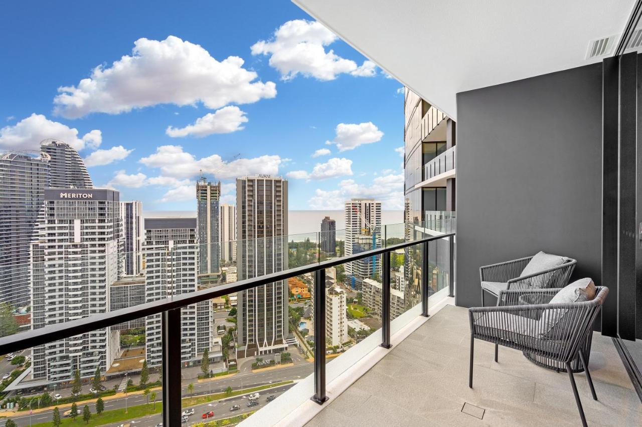 Lamour Ocean View I In Casino Broadbeach - Free Parking-195cm Apartamento