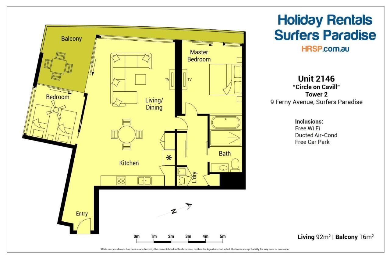 Apartment Circle On Cavill - Hr Surfers Paradise