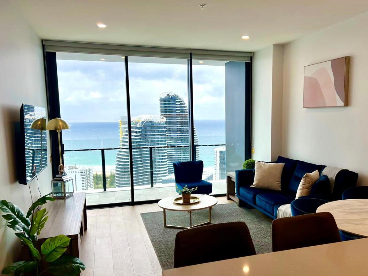 Luxurious 2 Bedroom In Broadbeach Casino High Floor Ocean View - Gc42 *