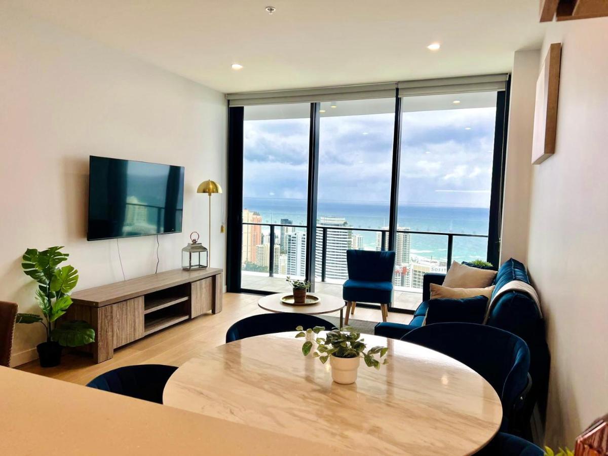 Luxurious 2 Bedroom In Broadbeach Casino High Floor Ocean View - Gc42