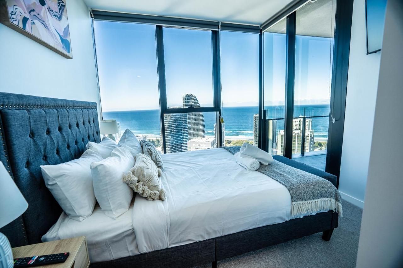 Luxurious 2 Bedroom In Broadbeach Casino High Floor Ocean View - Gc42 Apartamento *