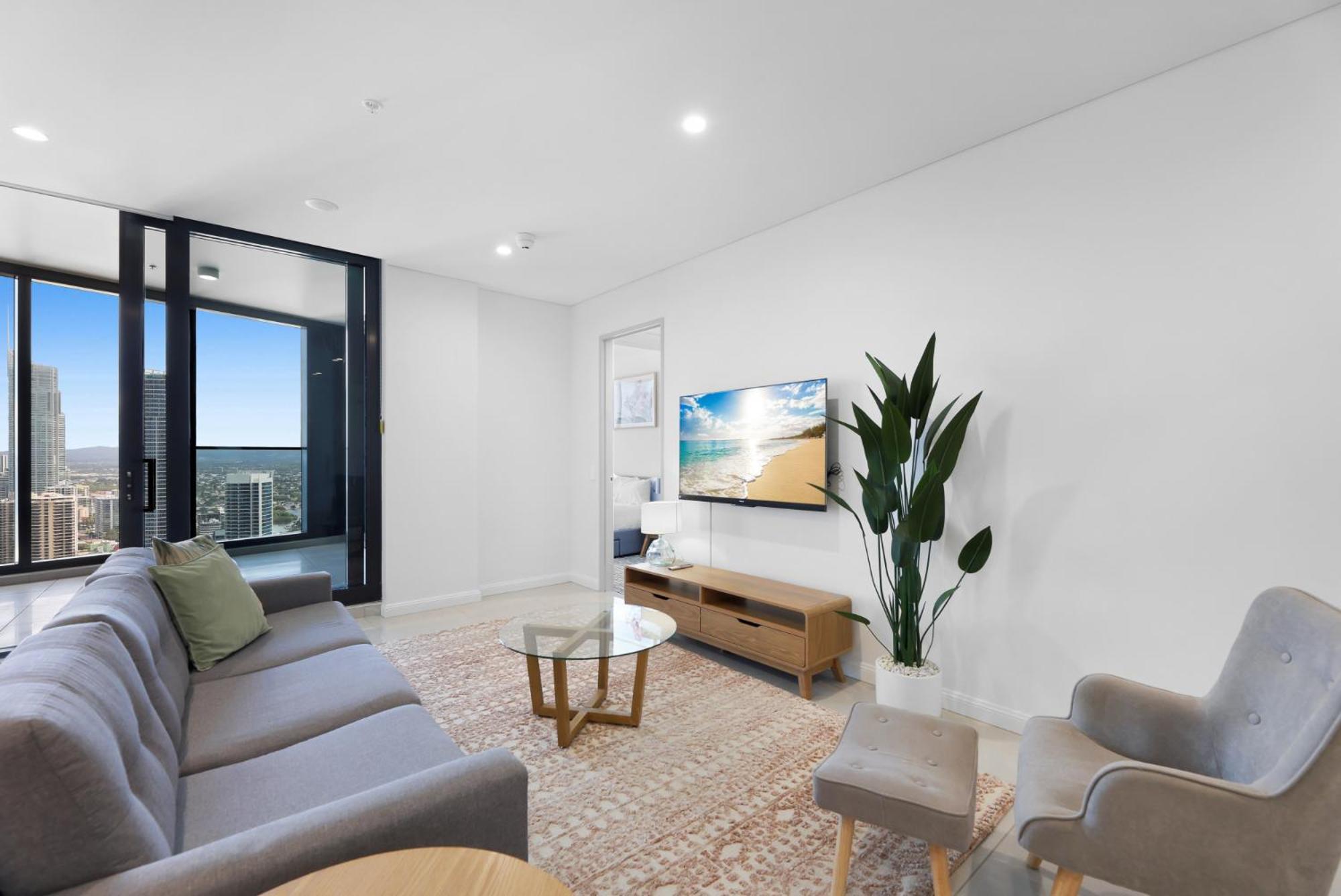 Luxe Oceanfront 1-bed High Rise With Pool & Gym Apartment