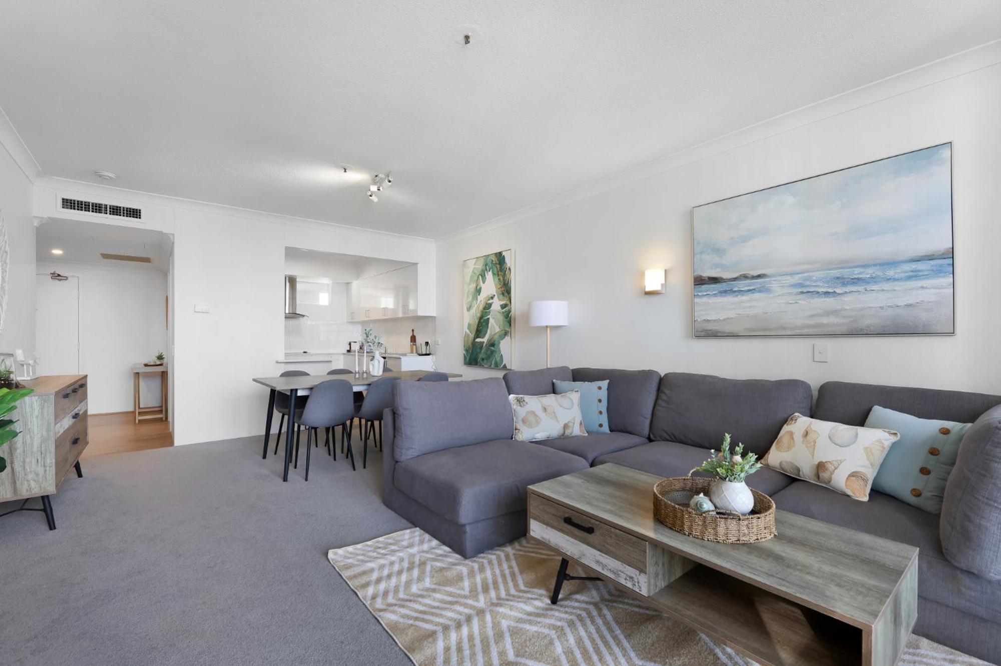 Ocean View 2-bed With Pool, Tennis Court & Bbq Gold Coast