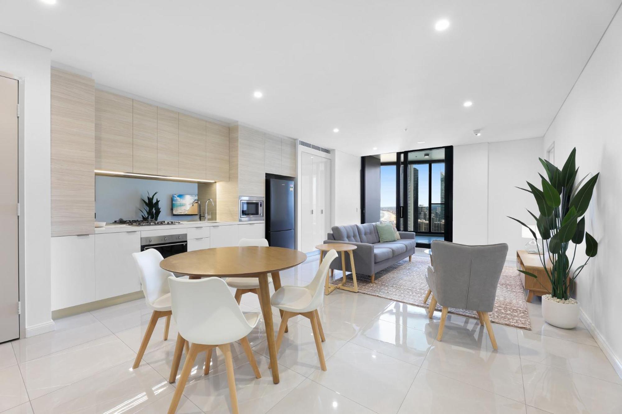 Apartment Luxe Oceanfront 1-bed High Rise With Pool & Gym