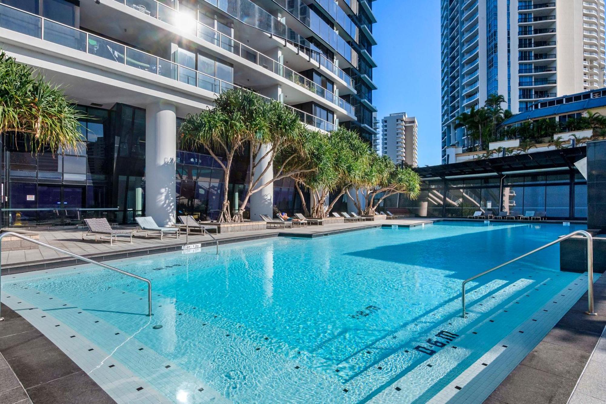 Ocean Views! - One Bedroom With - From Level 9 - Circle On Cavill - Self Contained & Privately Managed - Wow