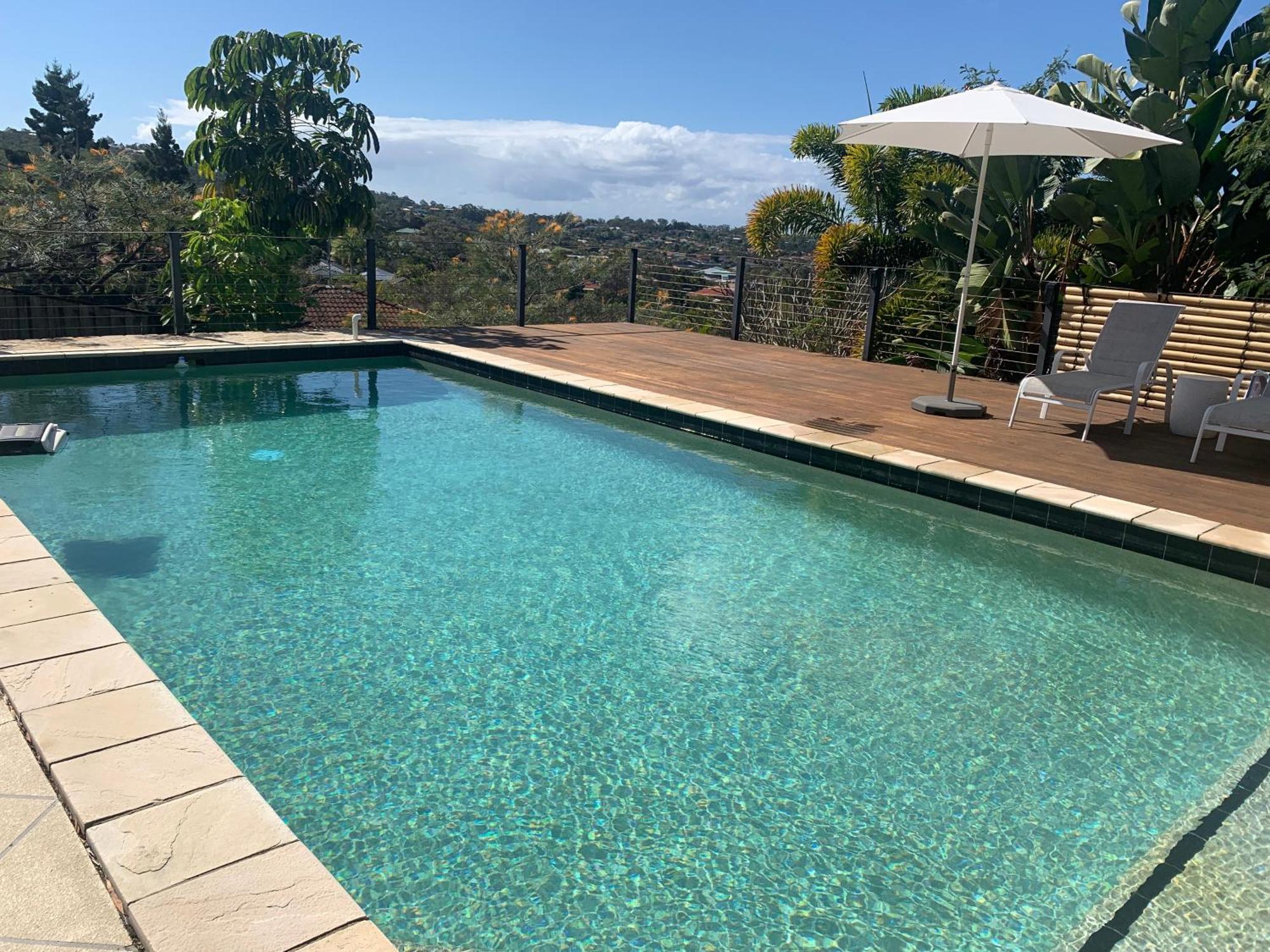 Uninterrupted Uphill View & Big Pool Holiday home *