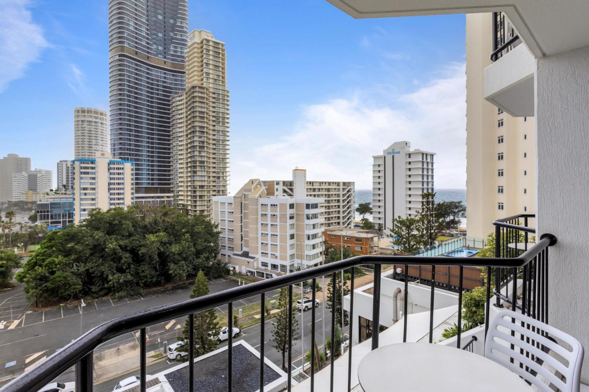 Cosy Studio With Ocean Views & Rooftop Jacuzzis * Gold Coast