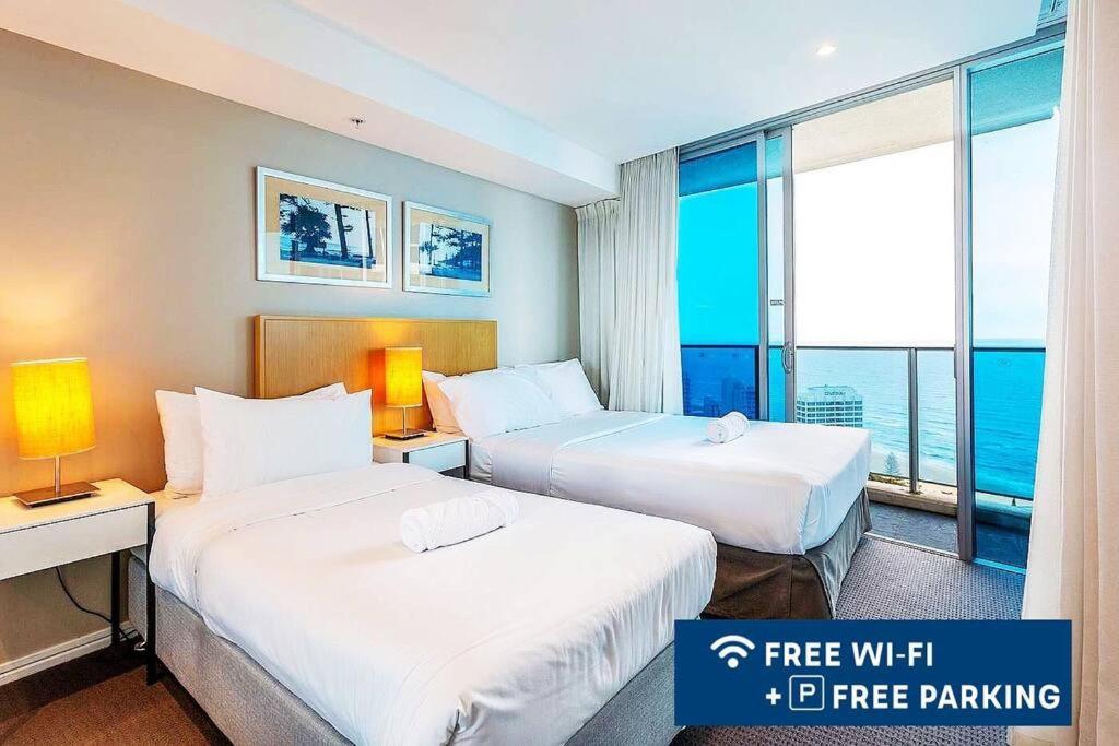 Hilton- Luxury Sky Ocean Lv27 Free Parking Wifi Apartment
