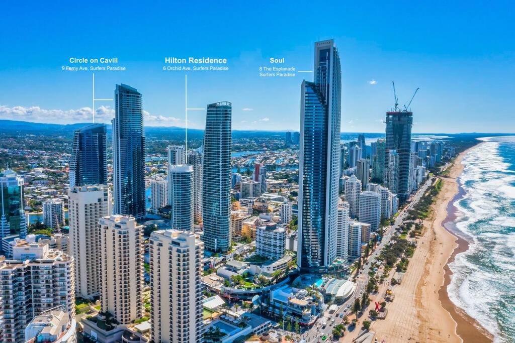 Hilton- Luxury Sky Ocean Lv27 Free Parking Wifi Gold Coast