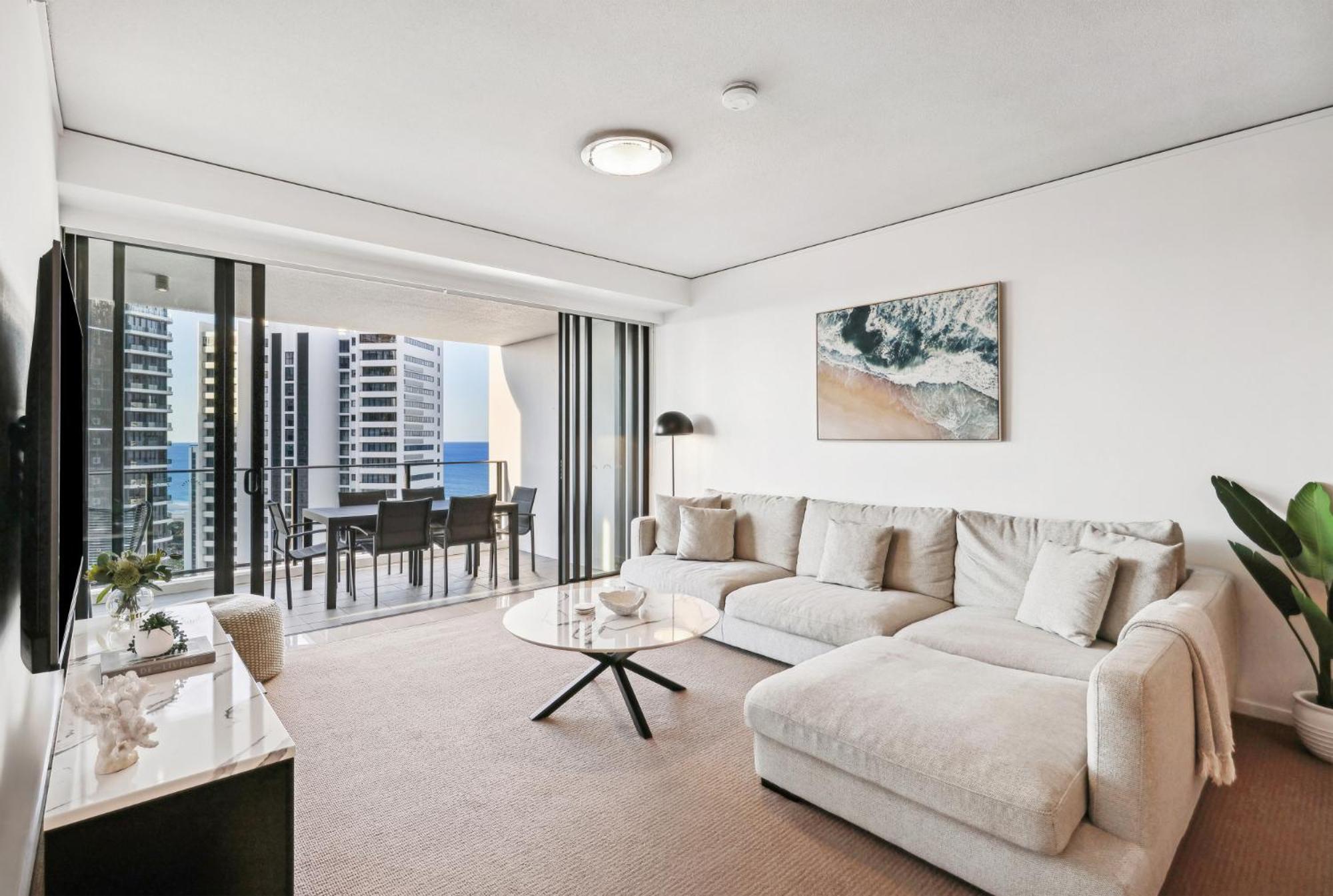 Ocean View 3-bed With Gym, Pool, Sauna & Parking