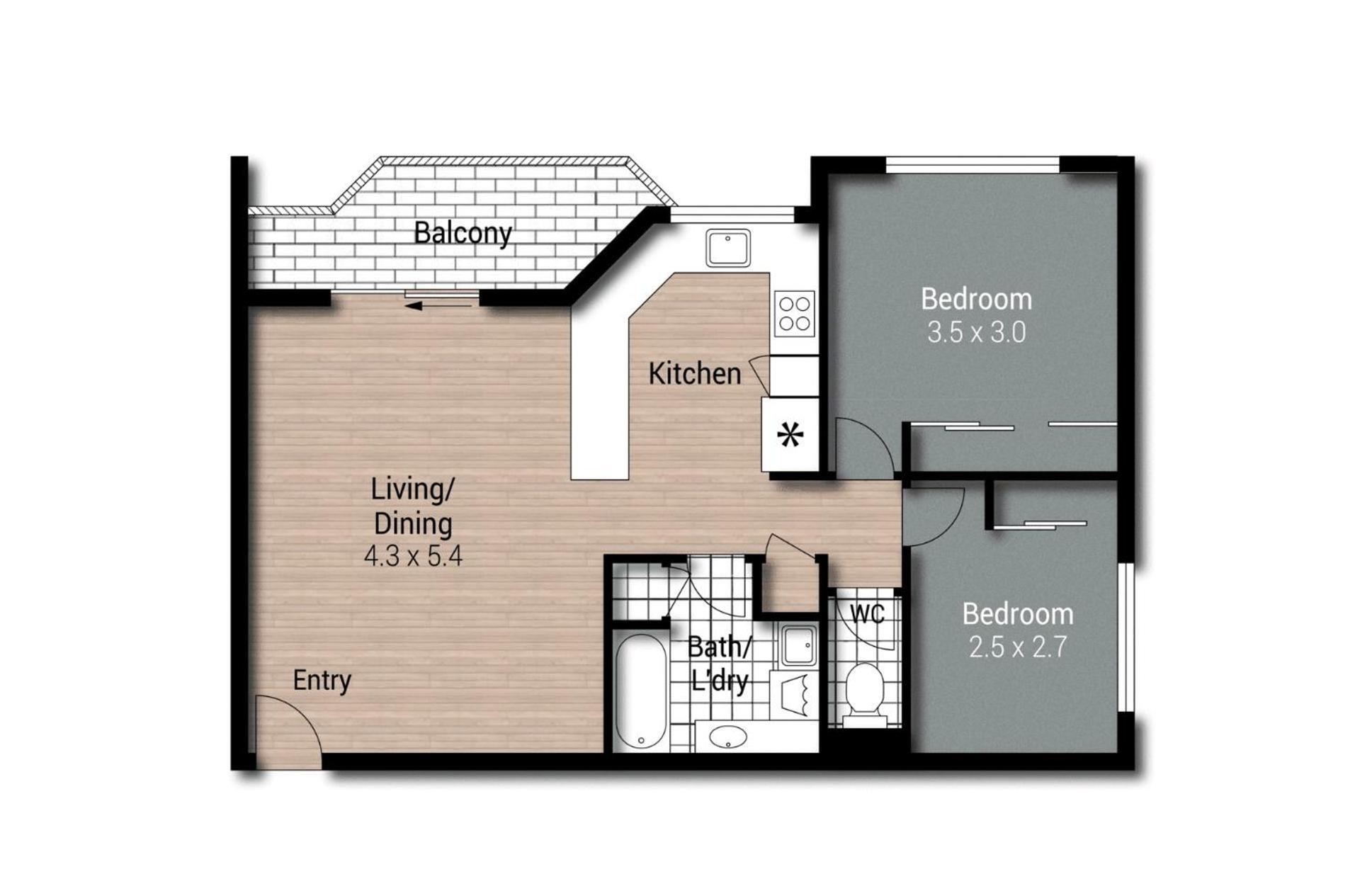 Burleigh Bliss - 2 Bedroom *