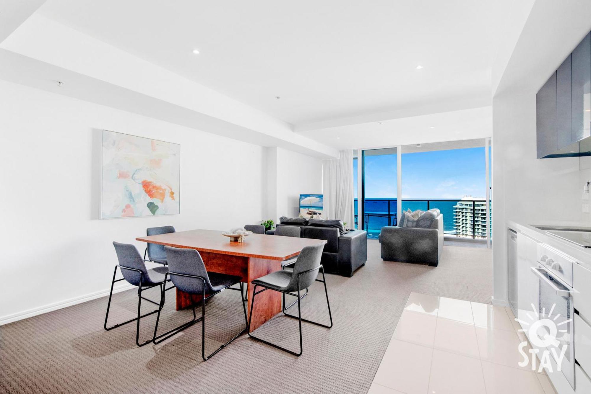 Apartment 3 Bedroom Ocean Views On Level 29 At The H'residences - Q