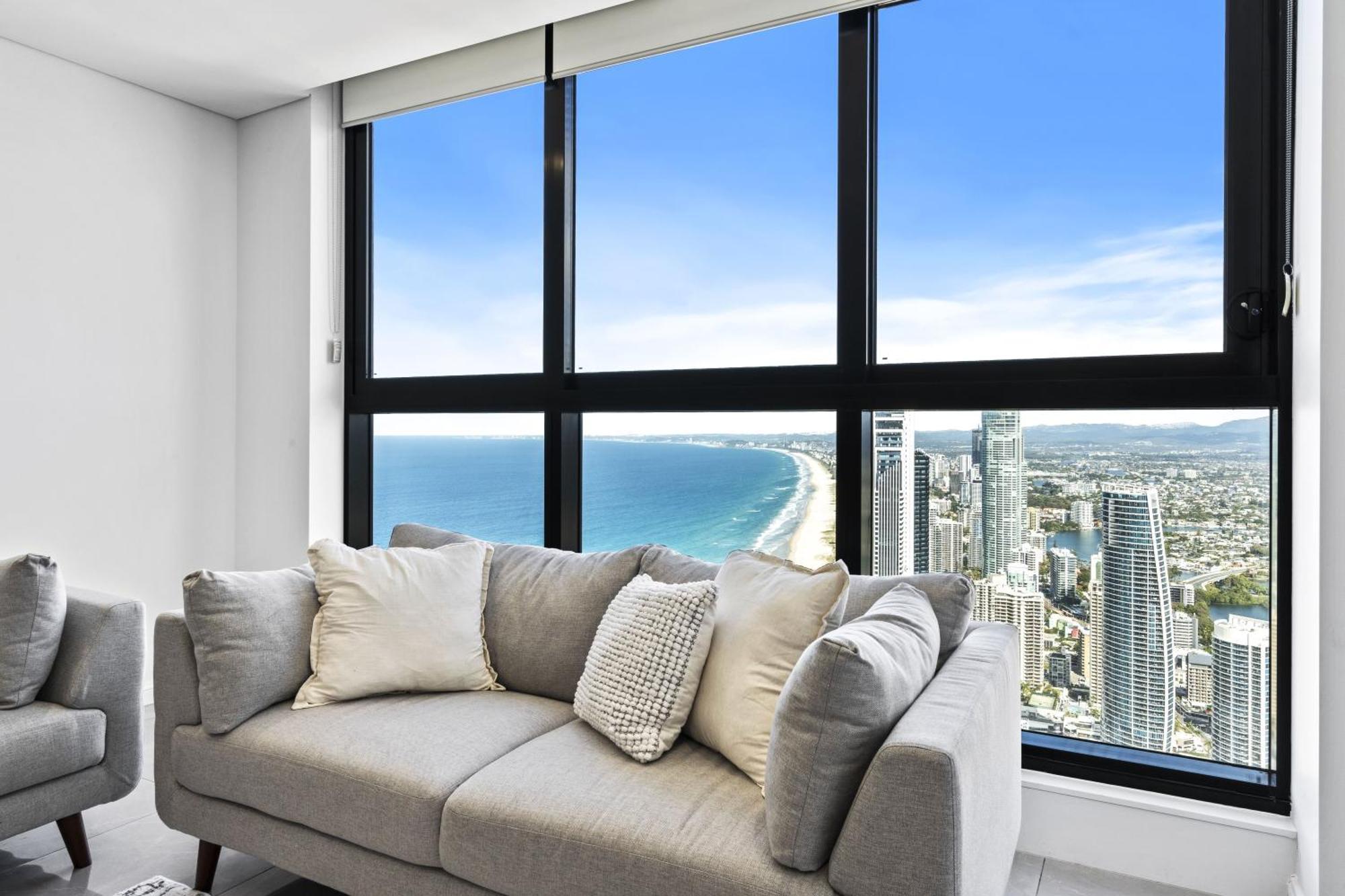 Apartment Luxury High Floor 3 Bedroom Unit With Ocean Views - Q Gold Coast