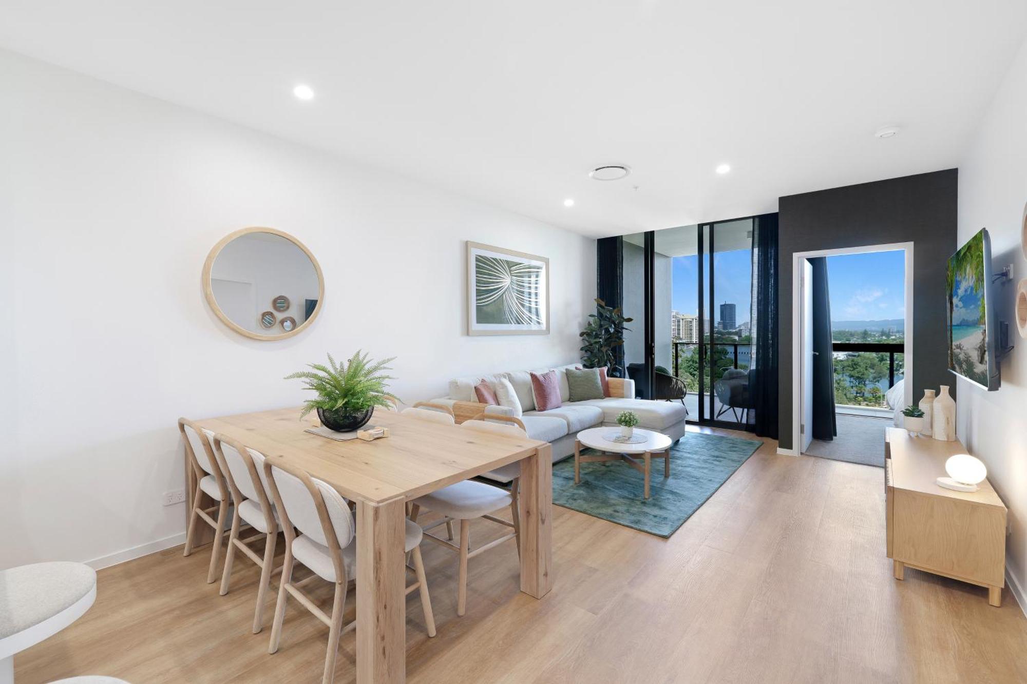 Apartment Brand New Modern 2bed 2bath Canal View Gold Coast