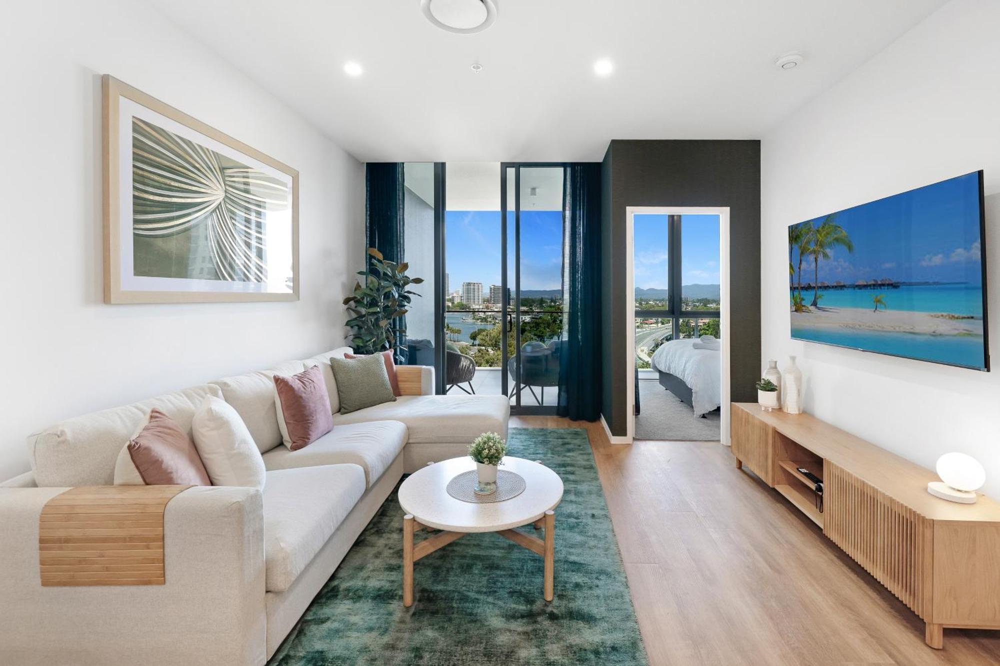 Apartment Brand New Modern 2bed 2bath Canal View