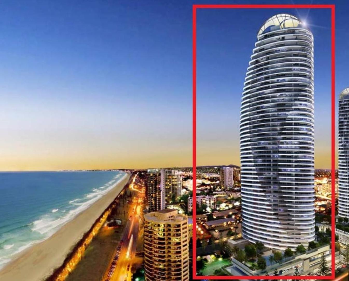 Apartment Luxury Ocean View - Oracle Tower 1 - 1bed 1study 1bath 1car Broadbeach