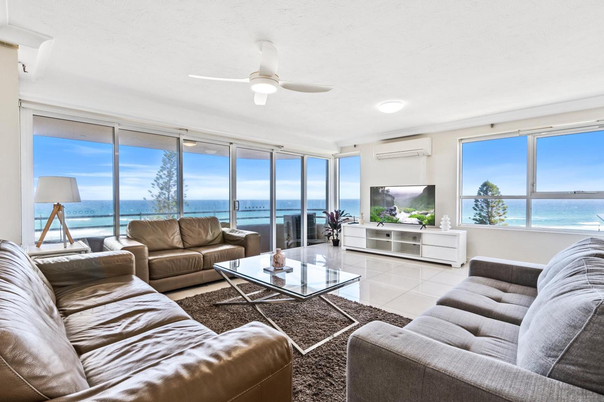 Apartment Stunning Ocean Views In 2 Bedroom Unit At Zenith - Q Gold Coast