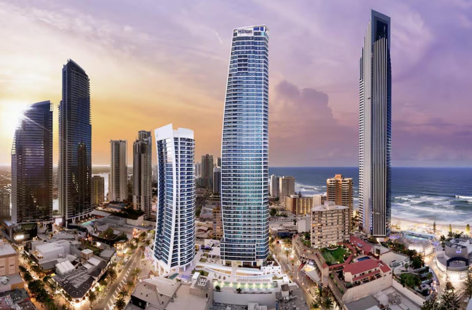 Mountain View Sleeps 6 Surfers Paradise 2 Bed 2 Bath Circle On Cav & Hilton Surfers Apartamento