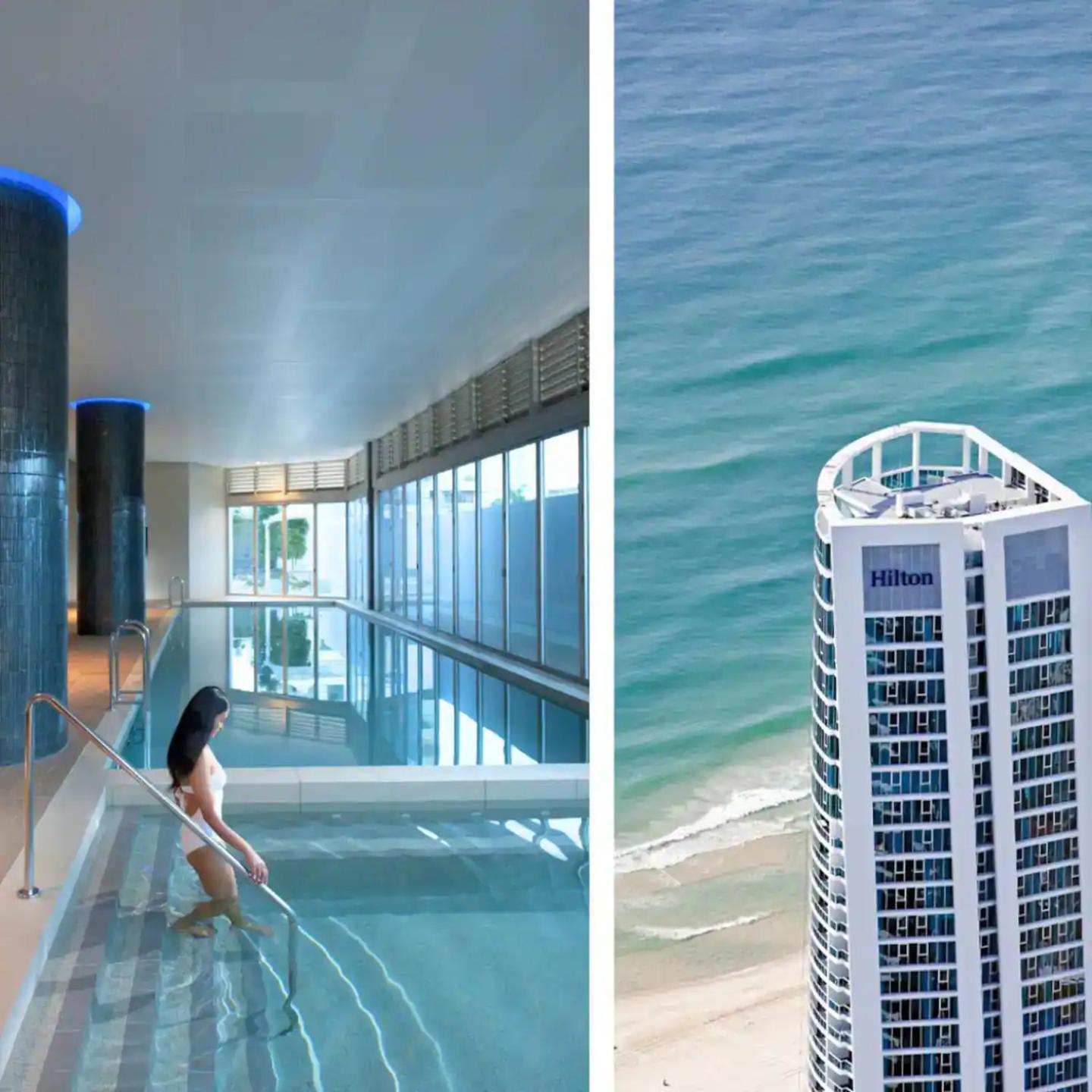 Lvl 39 - Panoramic Hilton Living With Ocean Views Apartment Gold Coast
