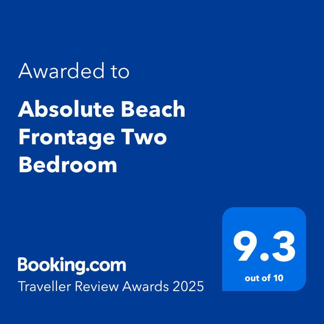 Absolute Frontage Two Bedroom