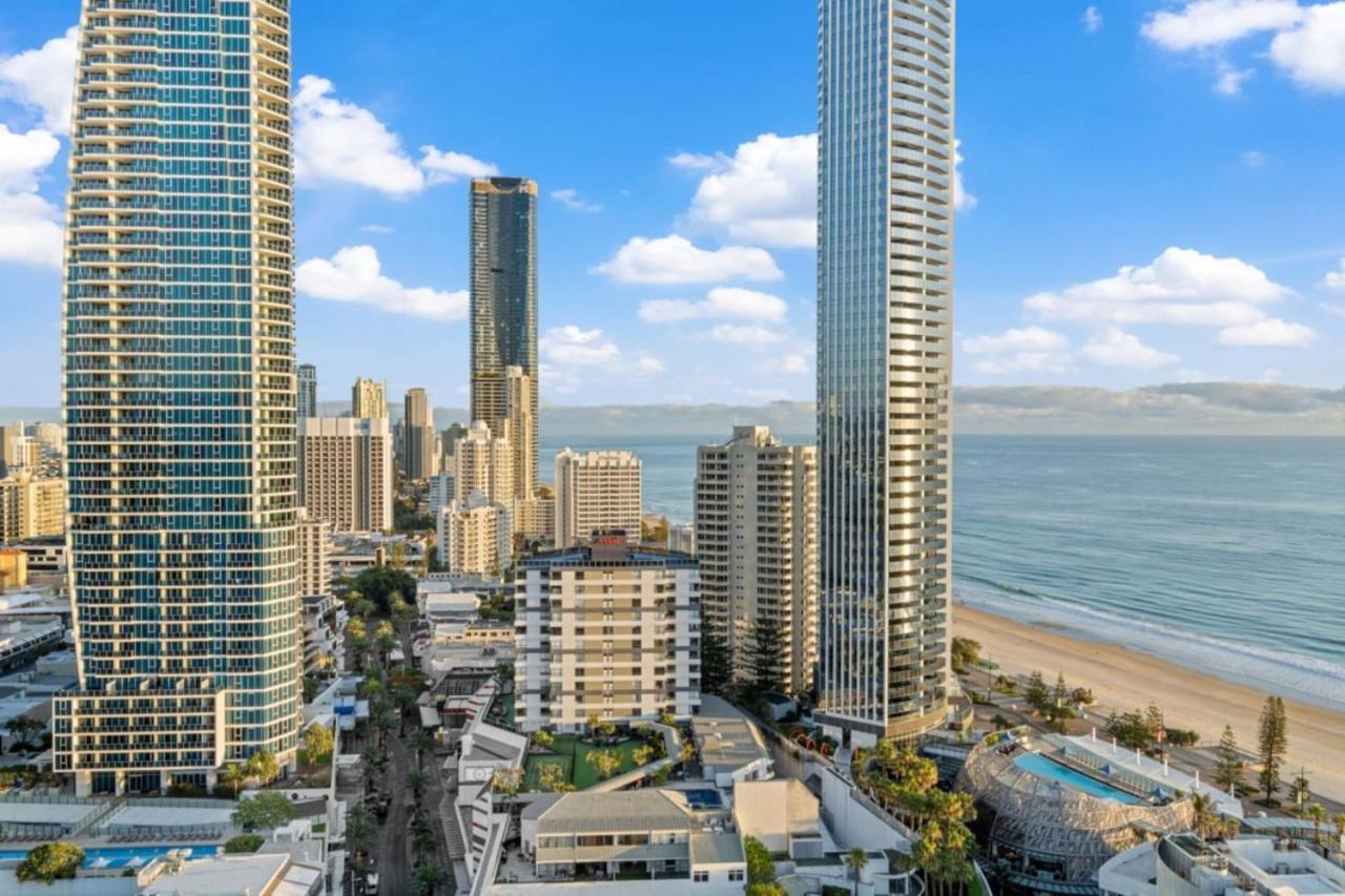 The Ballah - Surfers High Floor 2 Bedroom Ocean View Unit With Parking Pool Gym Apartment *