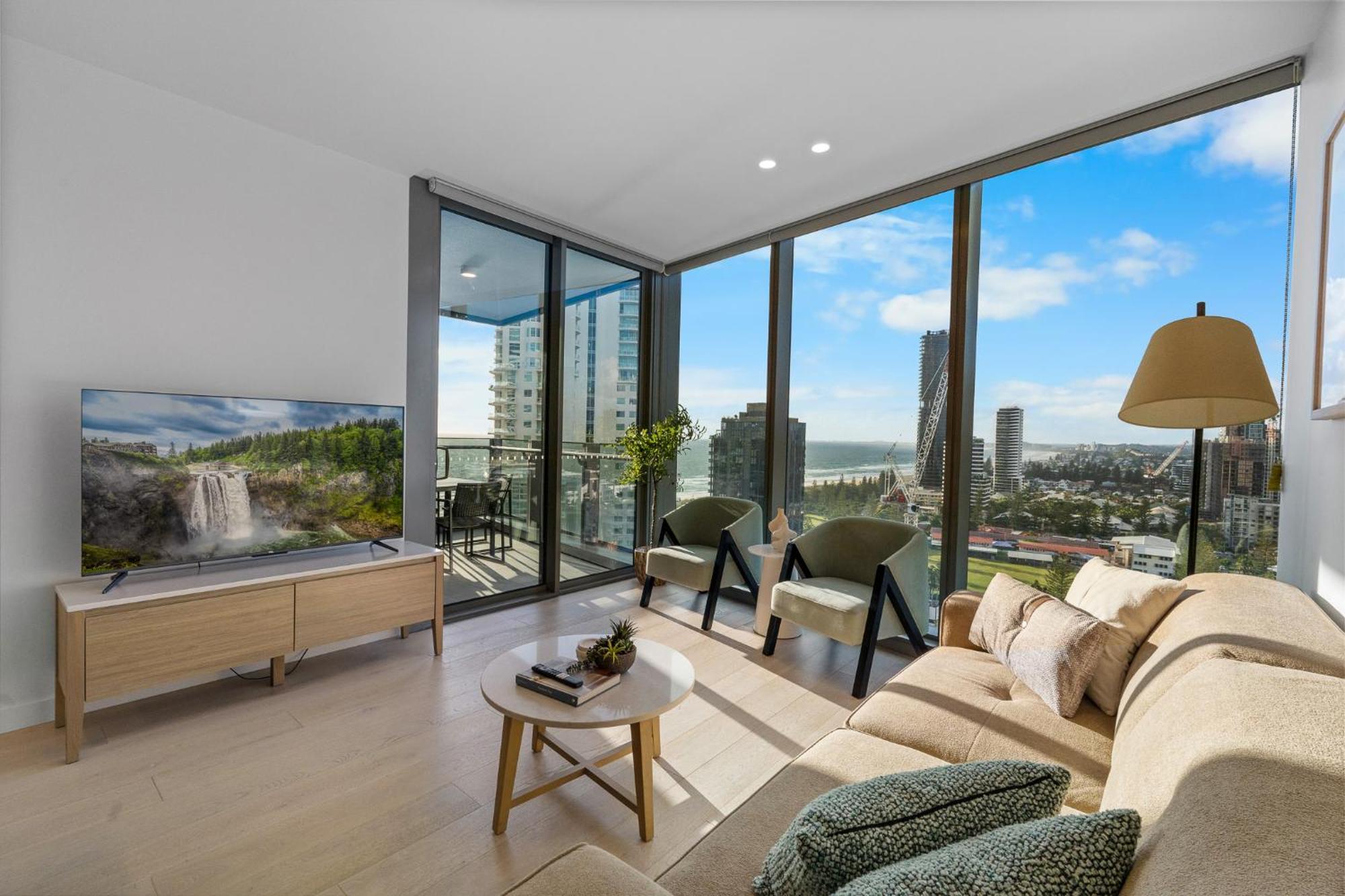 Apartment The Vista Coastline View 2br Unit In Signature Broadbeach With Parking And Pool Gold Coast