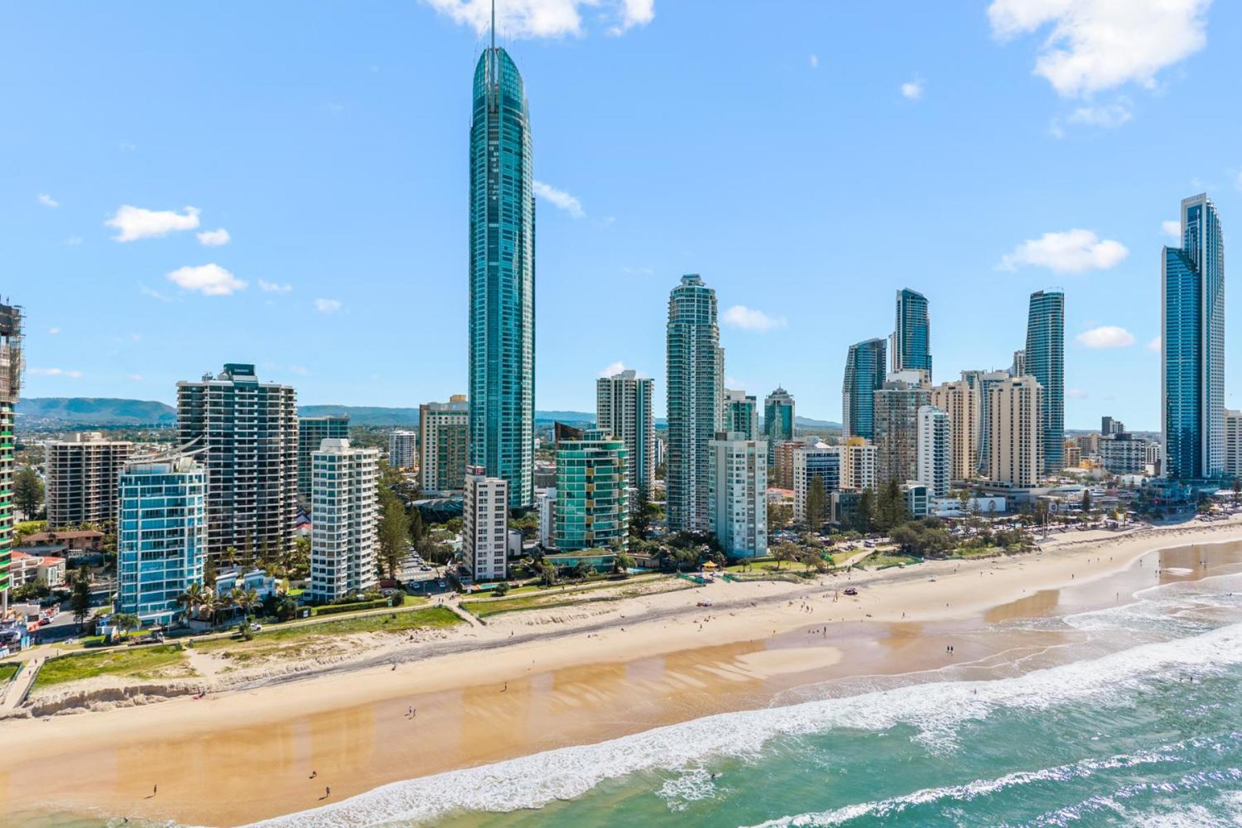 L55 Luxury 4Br City And Ocean View Apartment With Spa Apartment Gold Coast