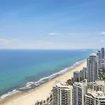 49Th Floor Apartment With Ocean And Skyline Views Sitting Above The Hilton Hotel