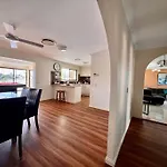 Waterfront Family House With Pool, Bbq