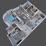 Surfers Beachside Luxury - Stunning Panoramic View