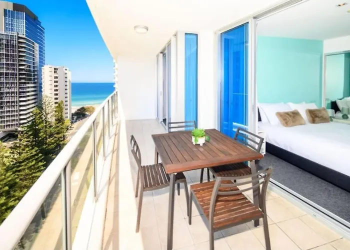 Serenity In Surfers Ocean Views Wifi Parking