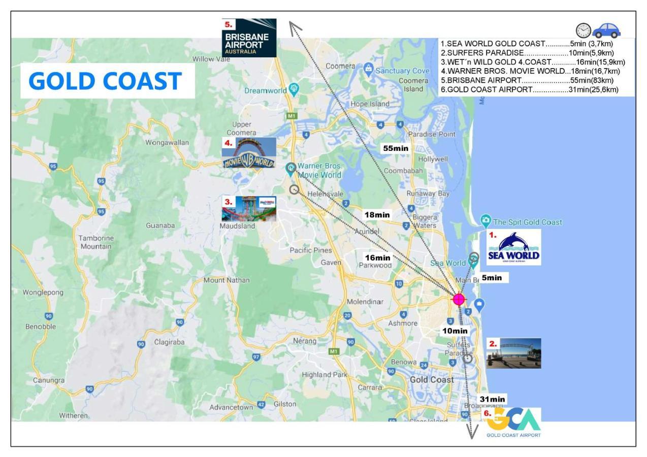 Modern 2 Bedroom Apt Near Tram & Ocean Apartment Gold Coast