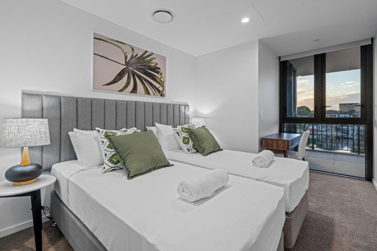 Apartamento The Riverview - Brand New Modern 2br With King Bed, Parking & Pool Gold Coast