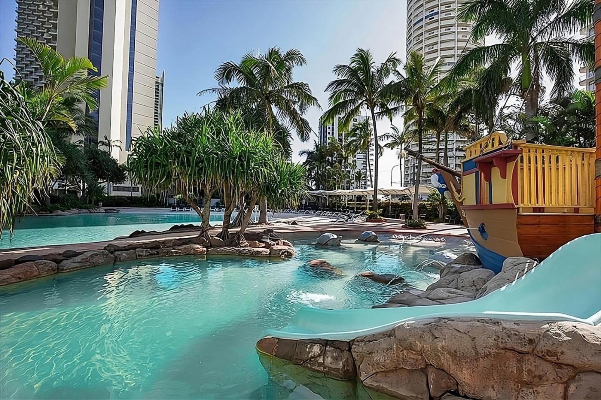 Apartment Oceanview 1-bed With Pools, Spa, Sauna, Gym & Bbq Gold Coast